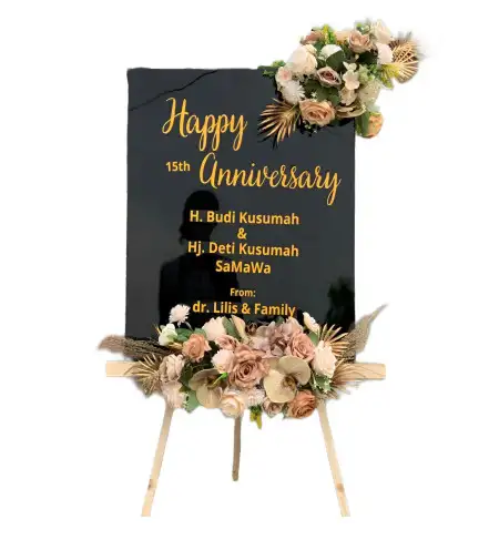 Papan Bunga Akrilik Kayugiyang