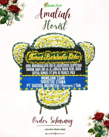 Papan Bunga Duka Kayugiyang